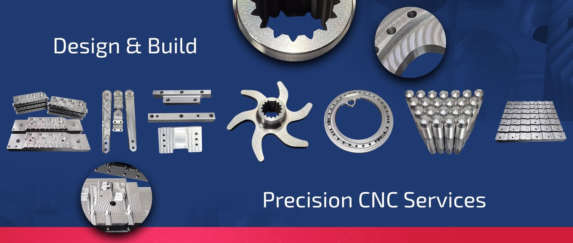  Design and build - precision cnc services